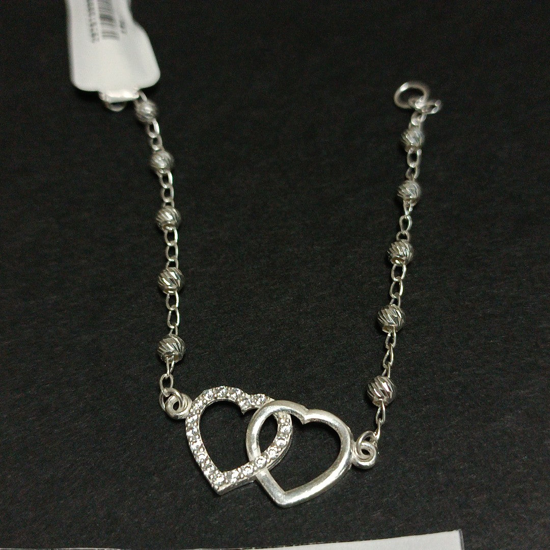 PULSERA TEJIDO TEJIDO ESPECIAL PLATA .925 18 CM 4 GR (NUEVO)