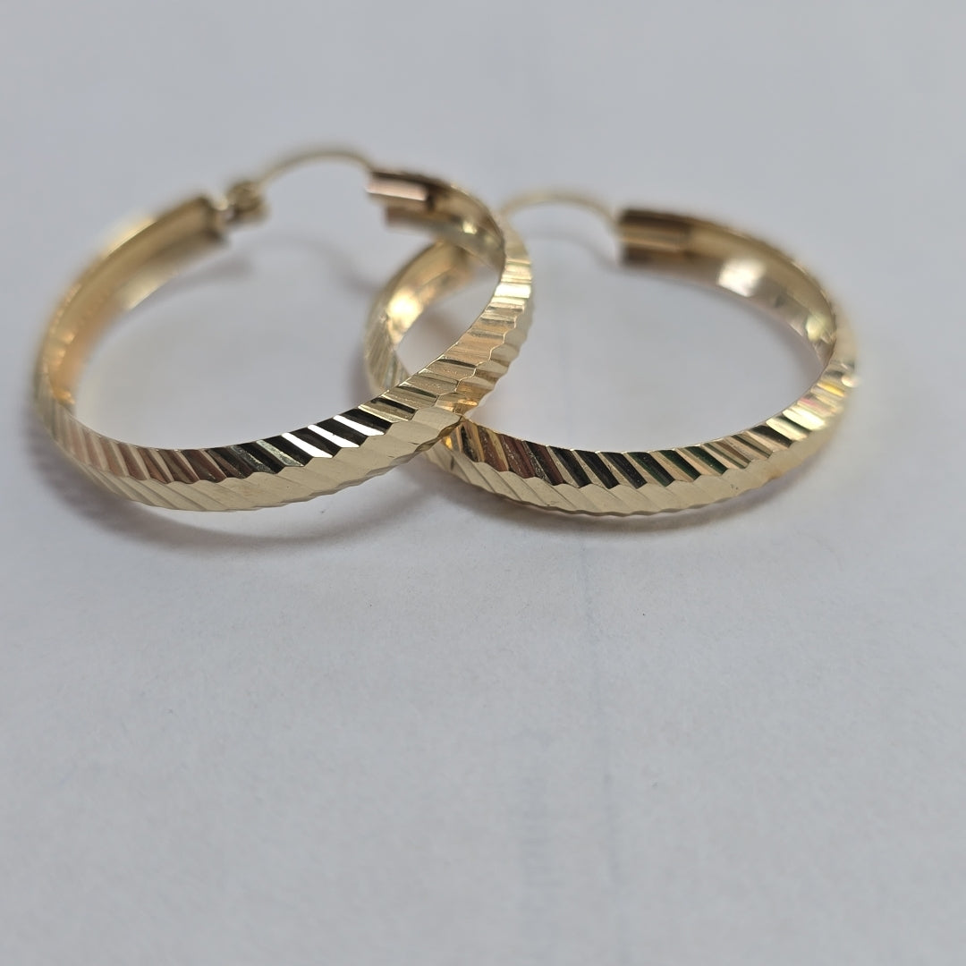 ARRACADAS PAR ORO 10 K 3.2 GRMS (SEMINUEVO)