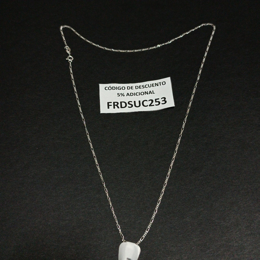 CADENA TEJIDO 3X1 PLATA .925 55 CM 2.4 GR (NUEVO)