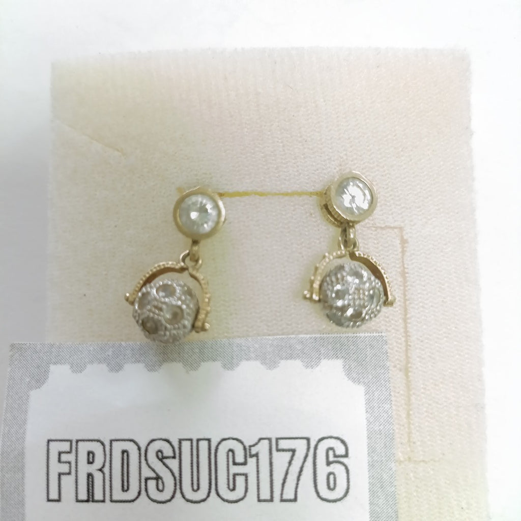 ARETES PAR ORO 8 K 5,00 GRMS (SEMINUEVO)