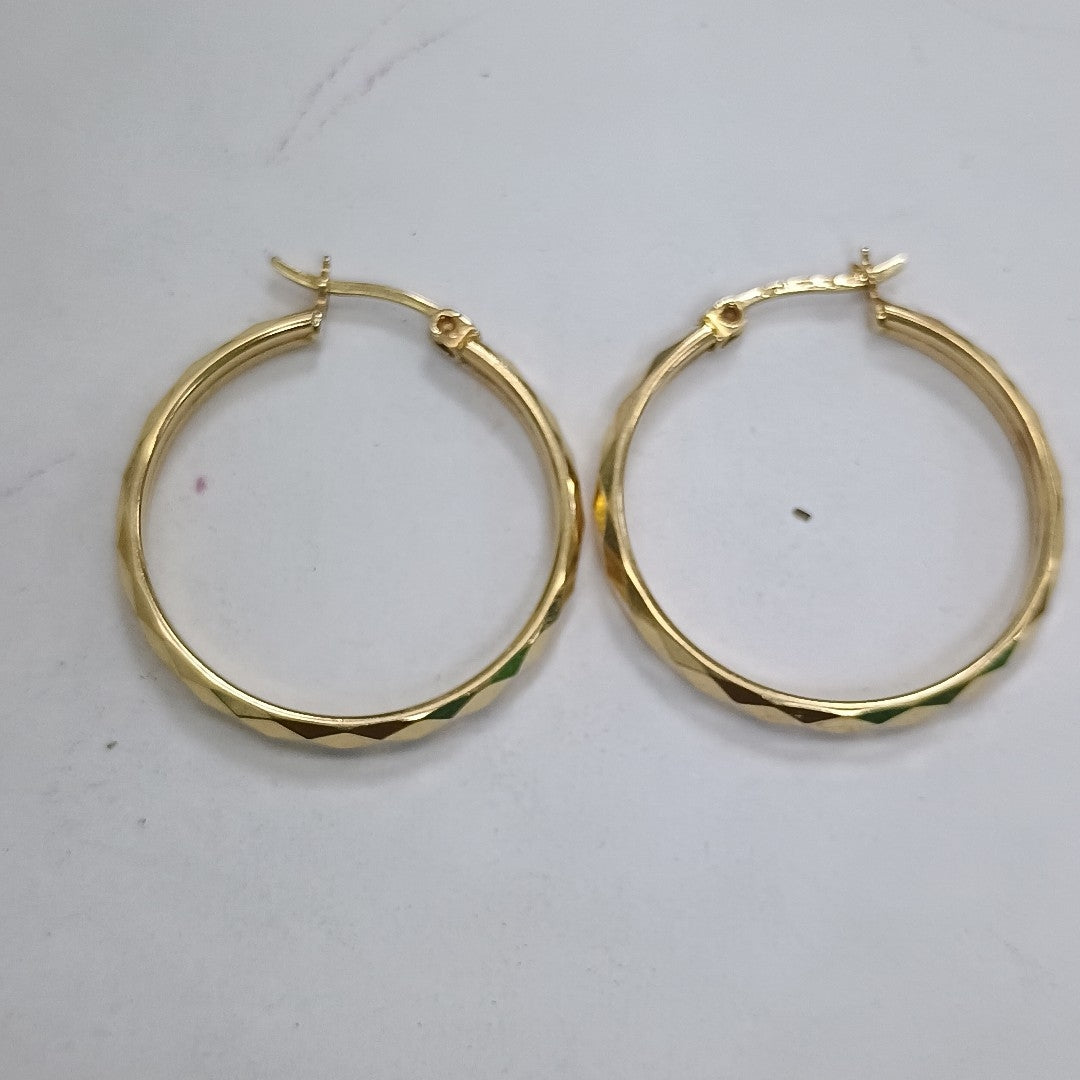 ARRACADAS PAR ORO 14 K 3 GRMS (SEMINUEVO)