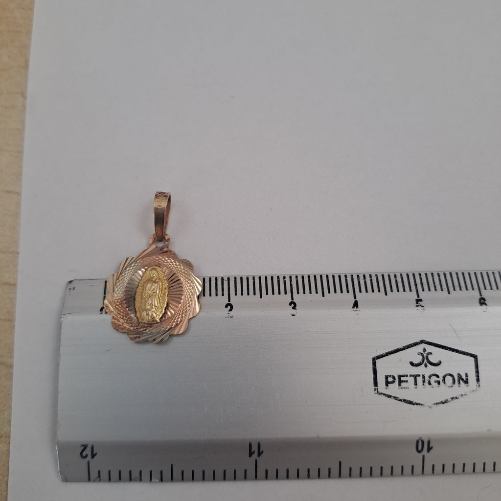 DIJE ORO, ORO COMBINADO 14 K 1.3 GRMS (SEMINUEVO)