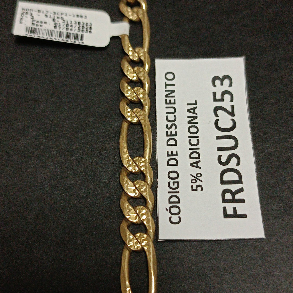 PULSERA ORO 14 K 20.6 GRMS (SEMINUEVO)