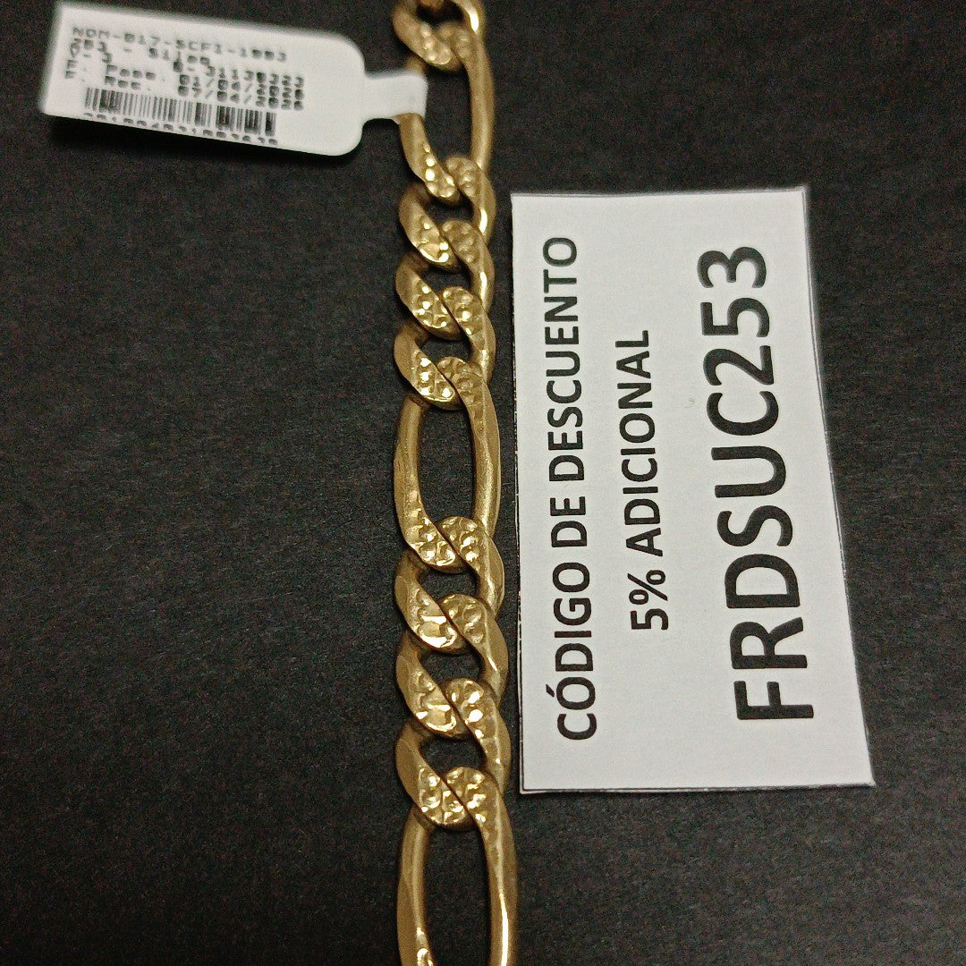 PULSERA ORO 14 K 20.6 GRMS (SEMINUEVO)