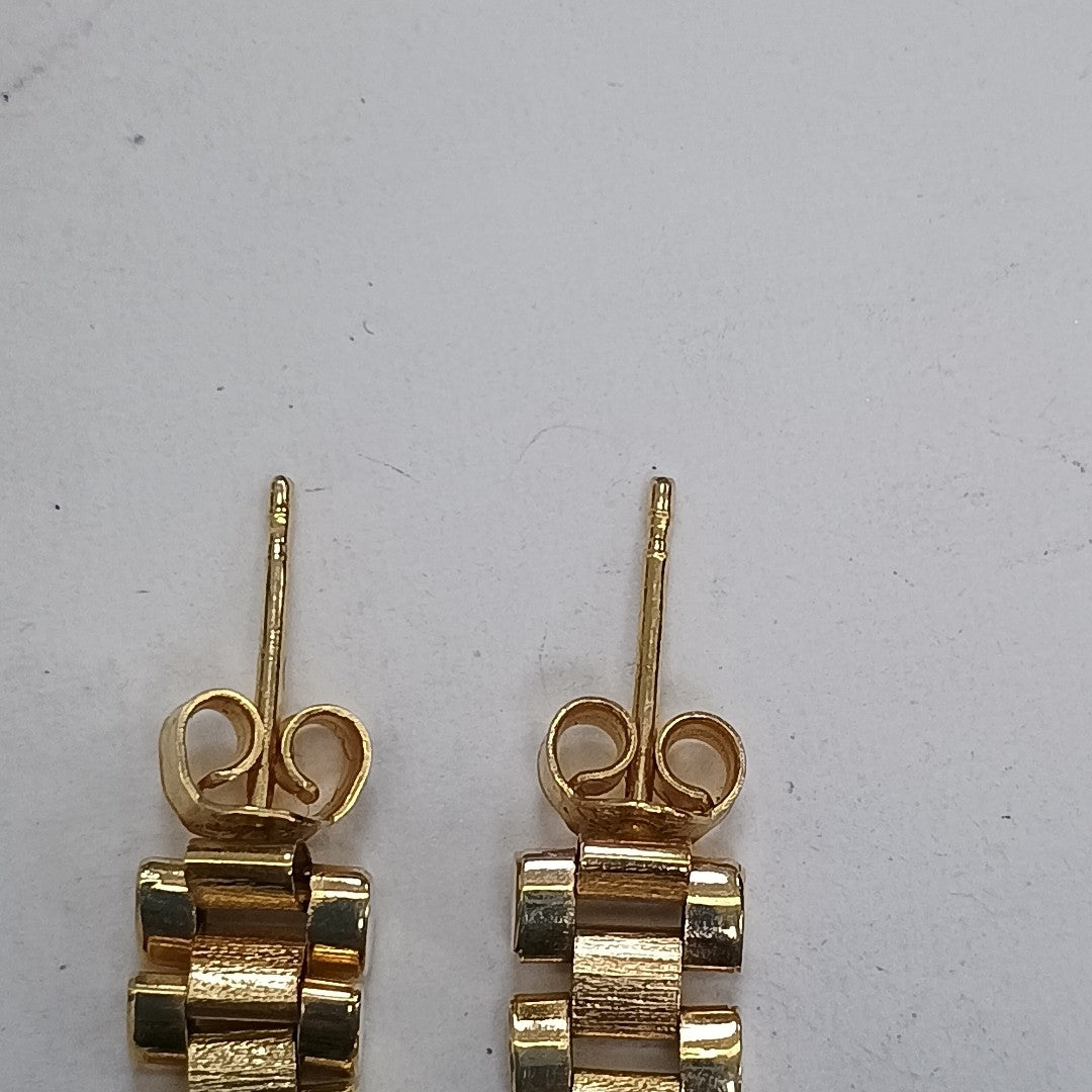 BROQUELES PAR ORO 14 K 2.5 GRMS (SEMINUEVO)