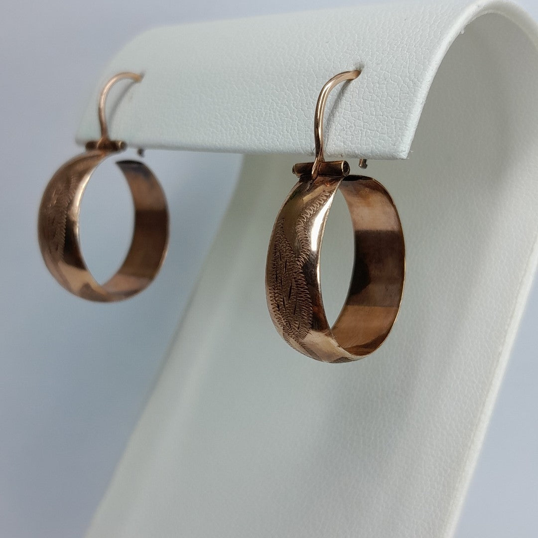 ARRACADAS PAR ORO 8 K 3,30 GRMS (SEMINUEVO)