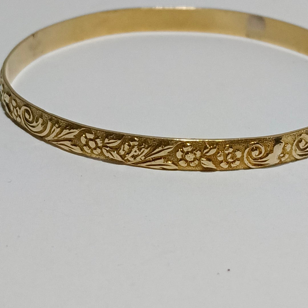 PULSERA RIGIDA ORO 18 K 15.1 GRMS (SEMINUEVO)