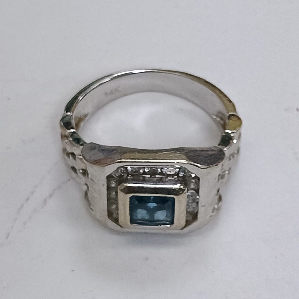 ANILLITO ORO BLANCO 14 K 7.9 GRMS (SEMINUEVO)