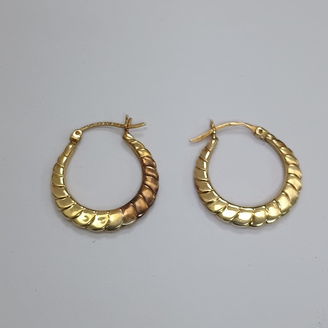 ARRACADAS PAR ORO 10 K 1.8 GRMS (SEMINUEVO)