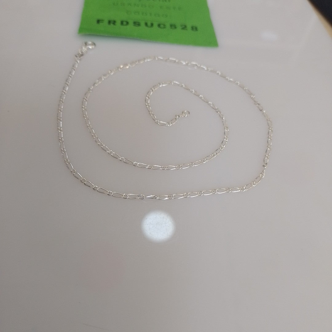 CADENA TEJIDO 1X1 PLATA .925 50 CM 3.1 GR (NUEVO)