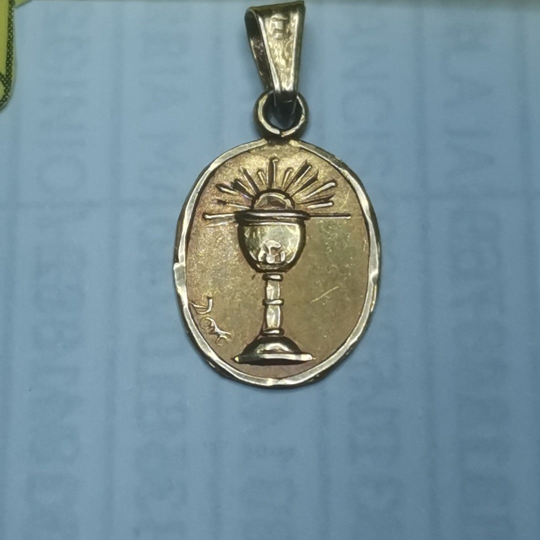 MEDALLA CONMEMORATIVA ORO 14 K 0.9 GRMS (SEMINUEVO)