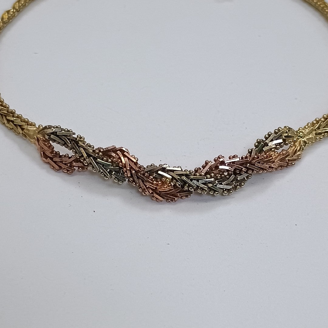 PULSERA ORO 14 K 7.7 GRMS (SEMINUEVO)
