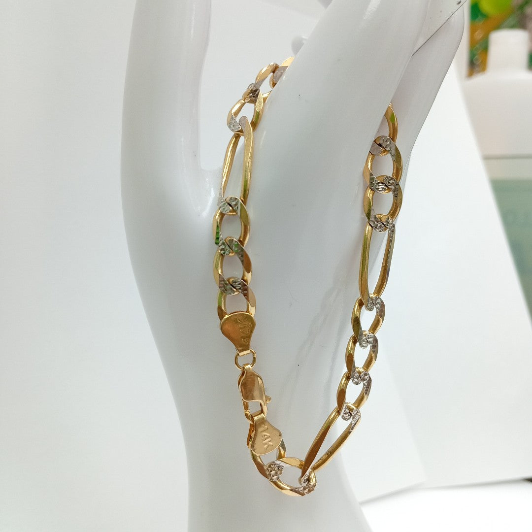 PULSERA TEJIDO 3X1 16.3G 21 CM (NUEVO)