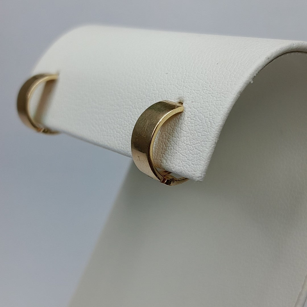 ARRACADAS PAR ORO 14 K 1.8 GRMS (SEMINUEVO)