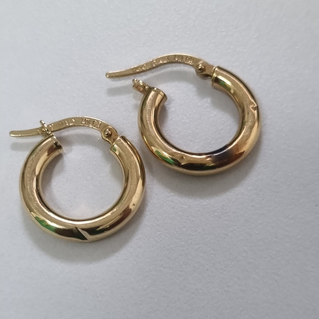 ARRACADAS PAR ORO 14 K 1,40 GRMS (SEMINUEVO)