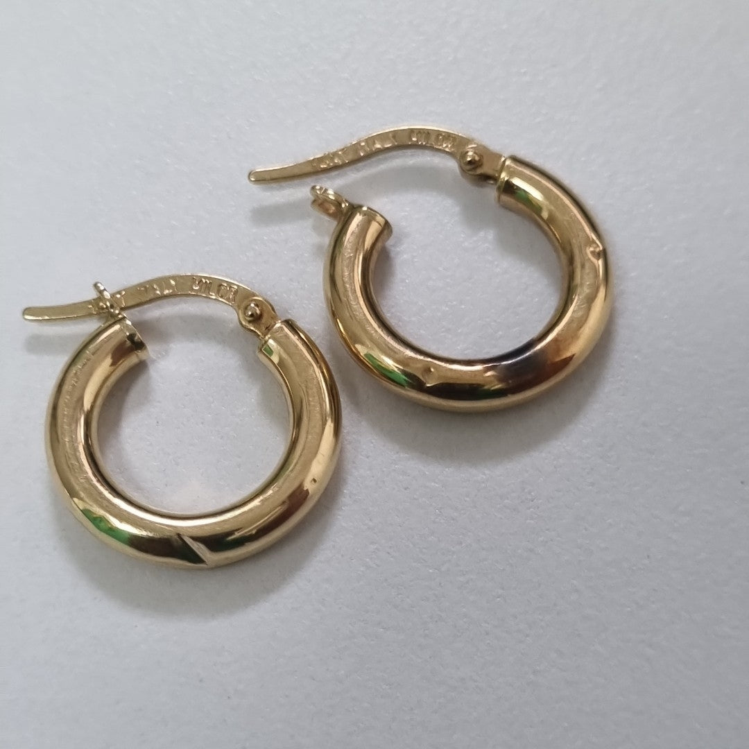 ARRACADAS PAR ORO 14 K 1,40 GRMS (SEMINUEVO)