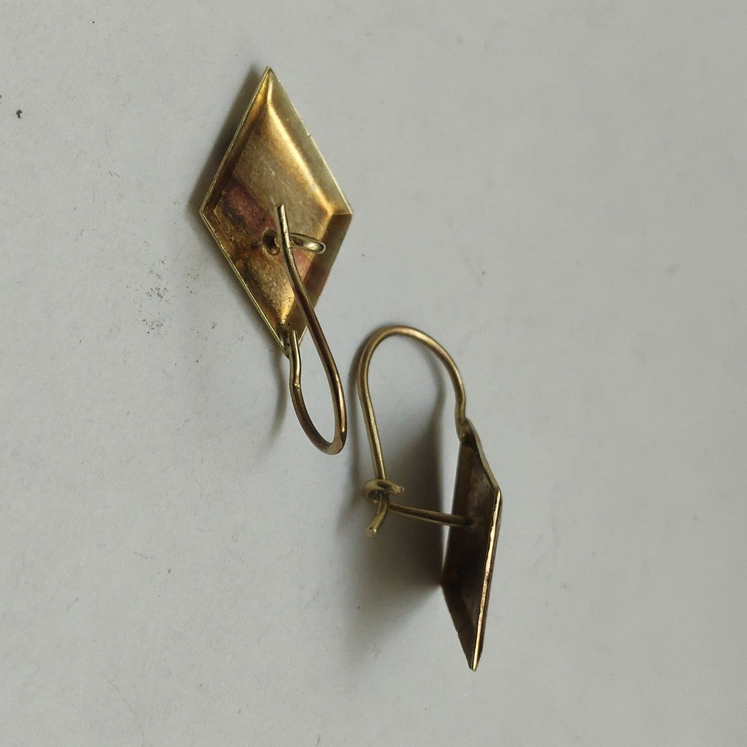 ARETES PAR ORO 10 K 1,20 GRMS (SEMINUEVO)