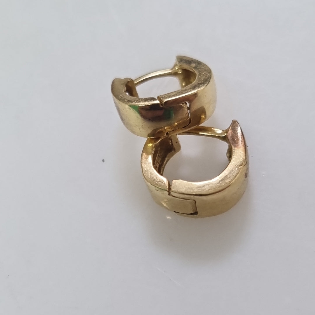 ARRACADAS PAR ORO 14 K 2.3 GRMS (SEMINUEVO)