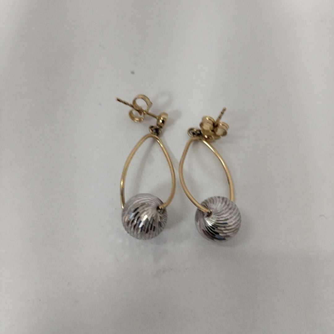 ARETES PAR ORO 10 K 2.6 GRMS (SEMINUEVO)