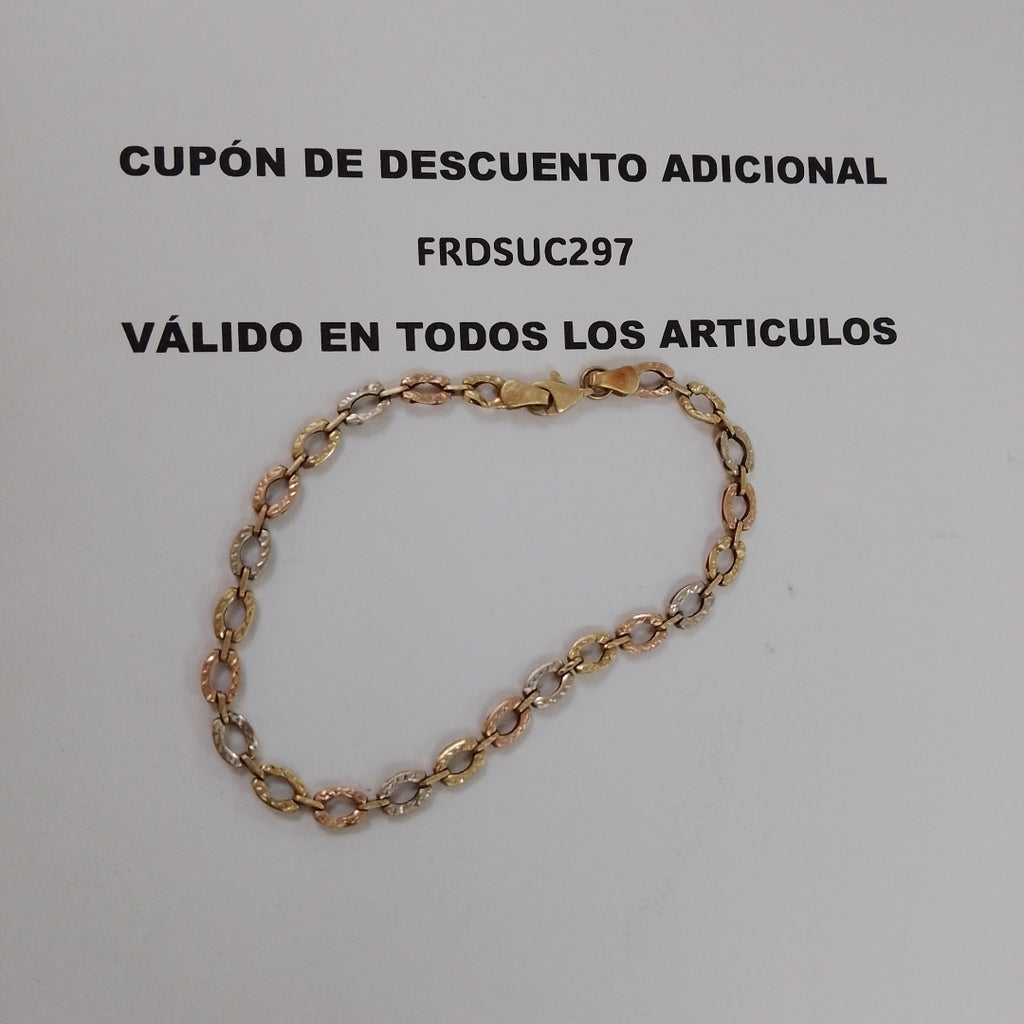 PULSERA ORO 14 K 4.2 GRMS (SEMINUEVO)