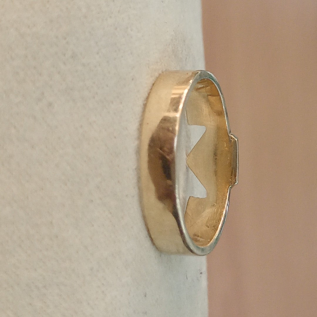 ANILLO DE GRADUACIÓN ORO 8 K 2,20 GRMS (SEMINUEVO)