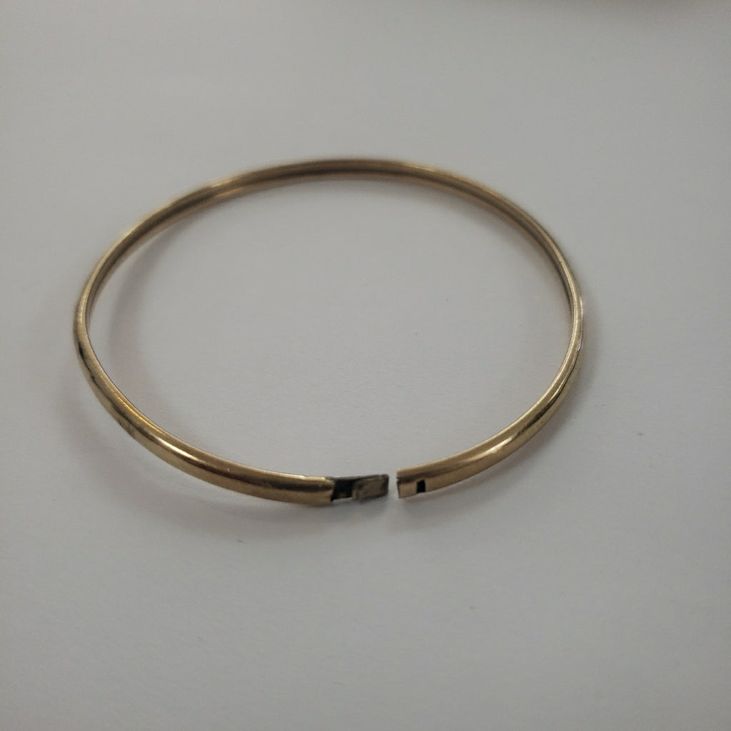 PULSERA RIGIDA ORO 10 K 3.5 GRMS (SEMINUEVO)