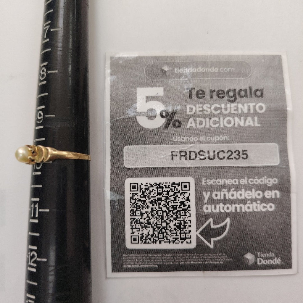 ANILLO ORO 10 K 1,60 GRMS (SEMINUEVO)