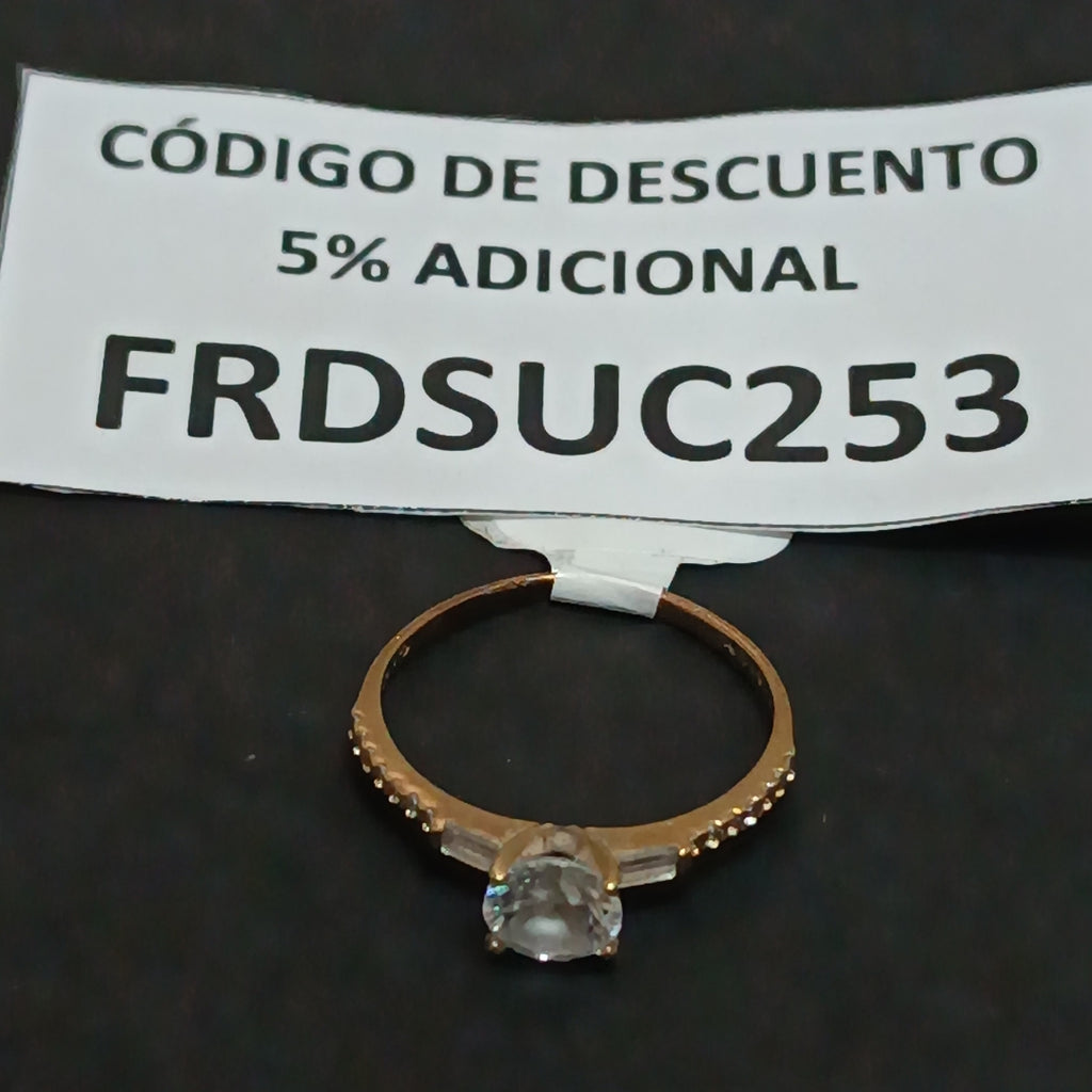 SOLITARIO ORO 10 K 1.4 GRMS (SEMINUEVO)