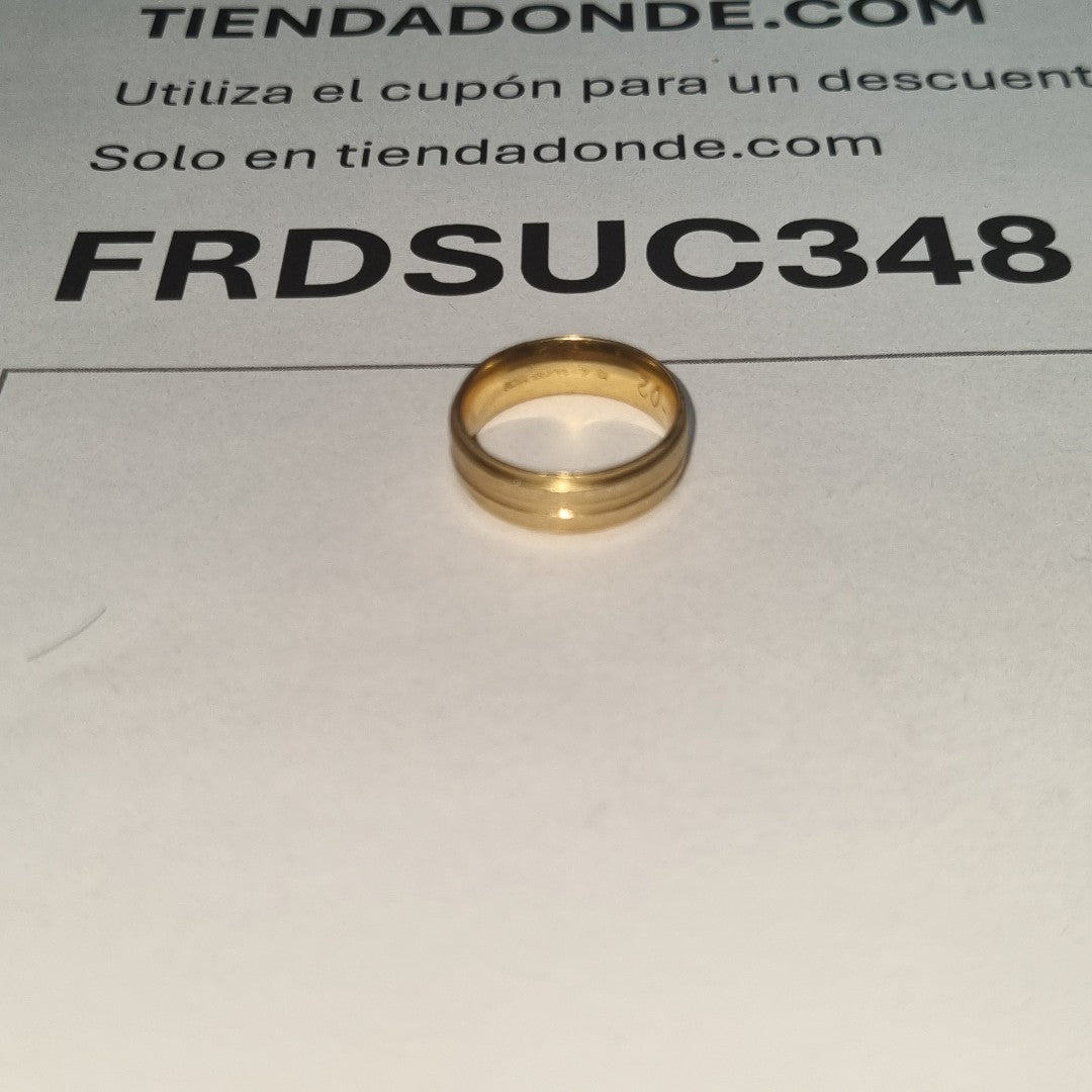 ARGOLLA ORO 14 K 4.9 GRMS (SEMINUEVO)