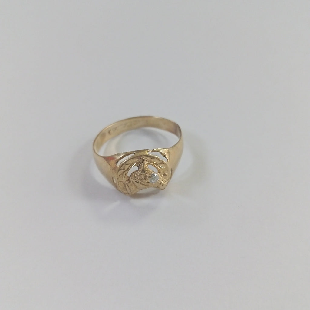 ANILLO ORO 10 K 2,60 GRMS (SEMINUEVO)