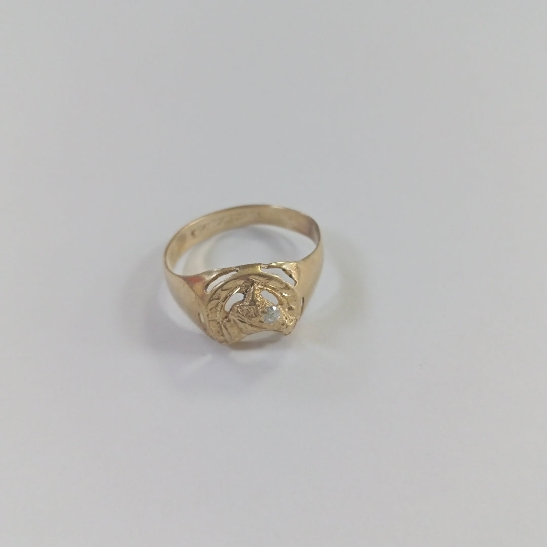 ANILLO ORO 10 K 2,60 GRMS (SEMINUEVO)