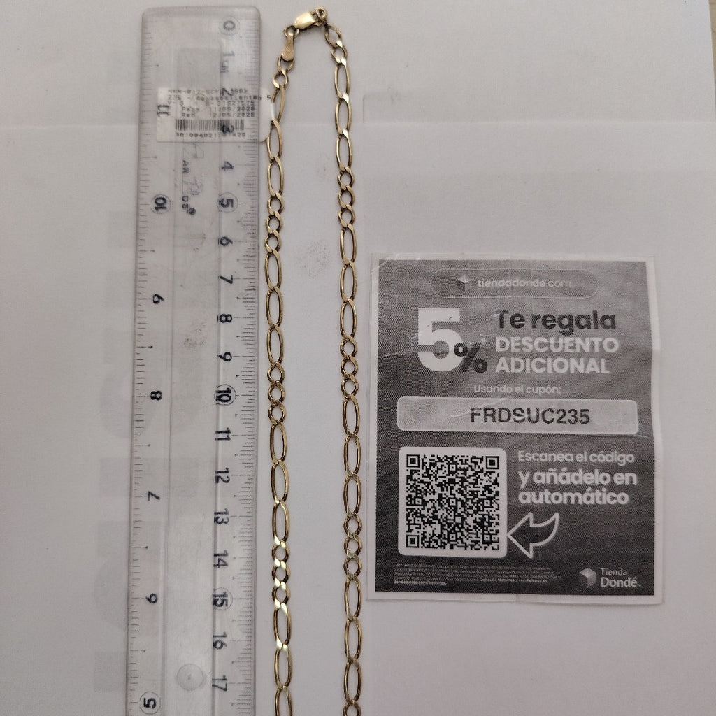 CADENA ORO 10 K 11.5 GRMS (SEMINUEVO)