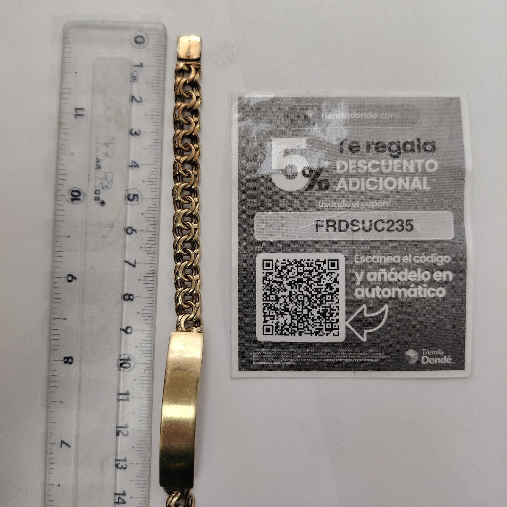 ESCLAVA ORO 10 K 23.9 GRMS (SEMINUEVO)