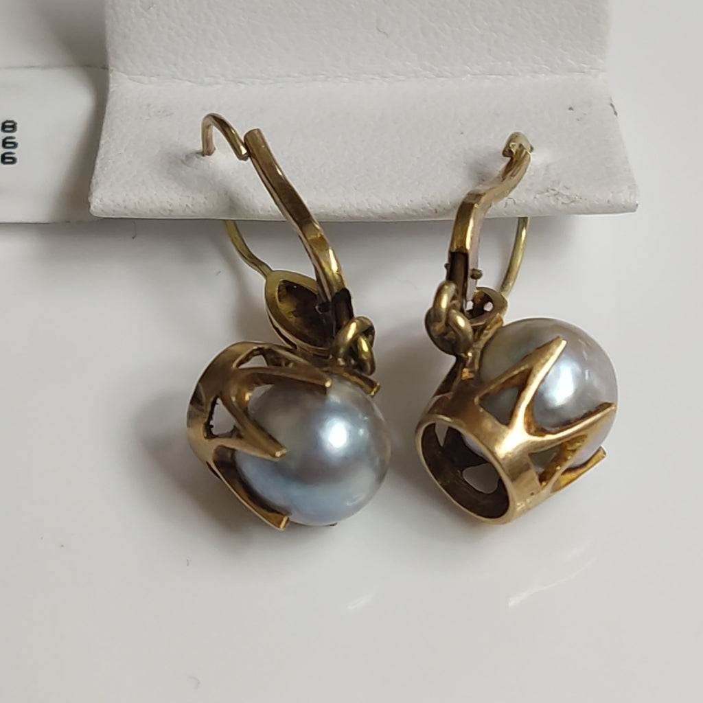 ARETES PAR ORO 10 K 3.9 GRMS (SEMINUEVO)