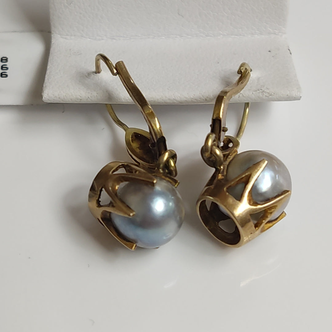 ARETES PAR ORO 10 K 3.9 GRMS (SEMINUEVO)