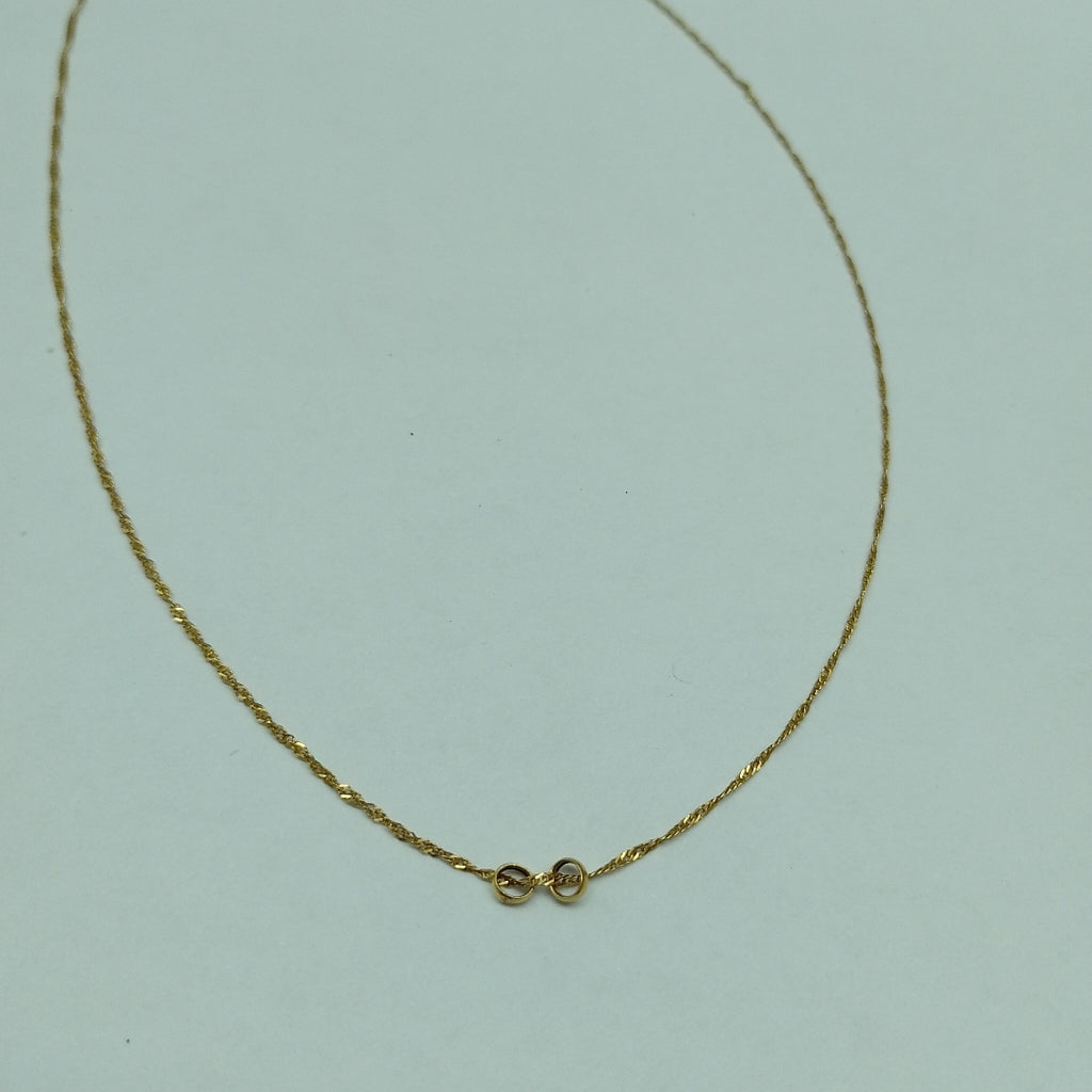 CADENA ORO 10 K 0.9 GRMS (SEMINUEVO)