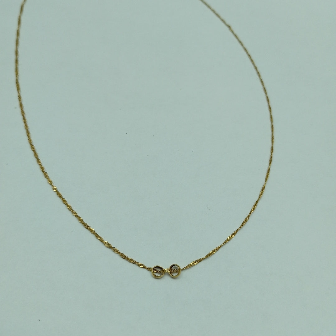 CADENA ORO 10 K 0.9 GRMS (SEMINUEVO)