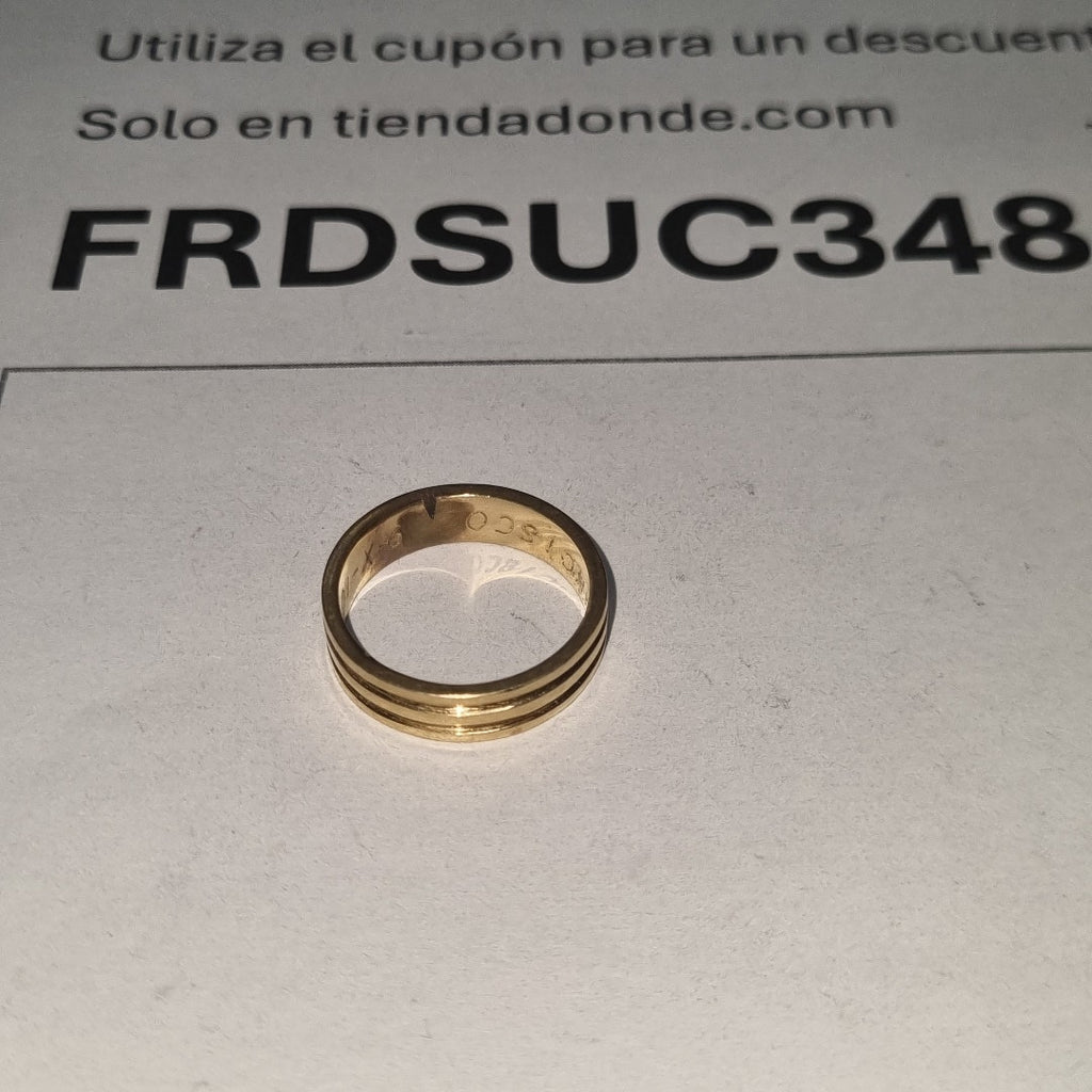 ARGOLLA ORO 14 K 4.6 GRMS (SEMINUEVO)