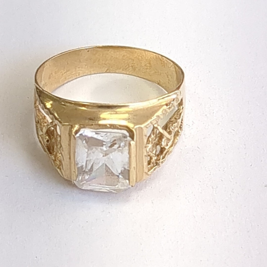 ANILLO ORO 10 K 5 GRMS (SEMINUEVO)