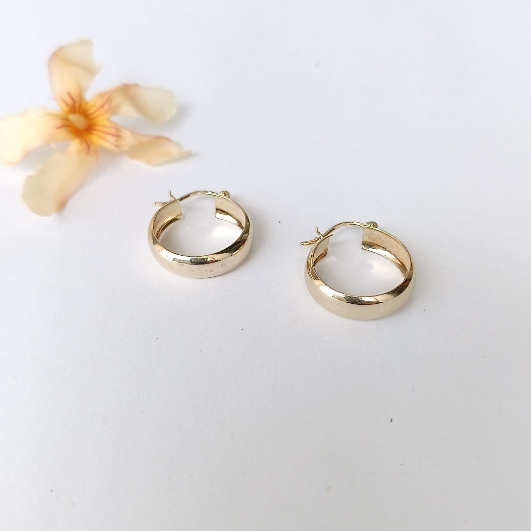 ARETES ARRACADAS ORO 10K 2.5 GR (NUEVO)