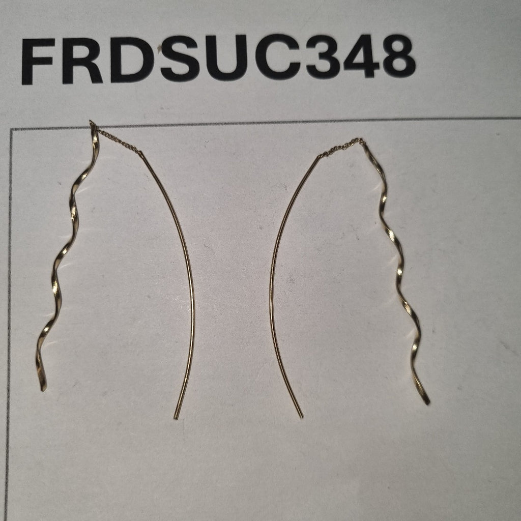 ARETES PAR ORO 14 K 1.9 GRMS (SEMINUEVO)