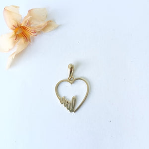 DIJES CORAZON ORO 10K 0.8 GR (NUEVO)