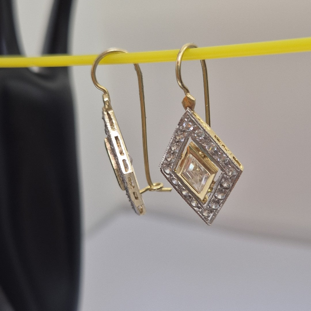ARETES PAR ORO 14 K 5,20 GRMS (SEMINUEVO)