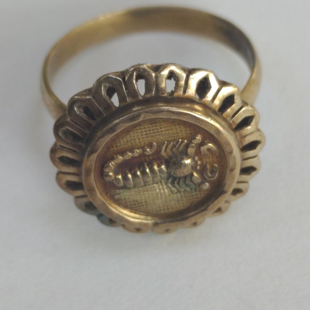 ANILLO ORO 8 K 2.6 GRMS (SEMINUEVO)