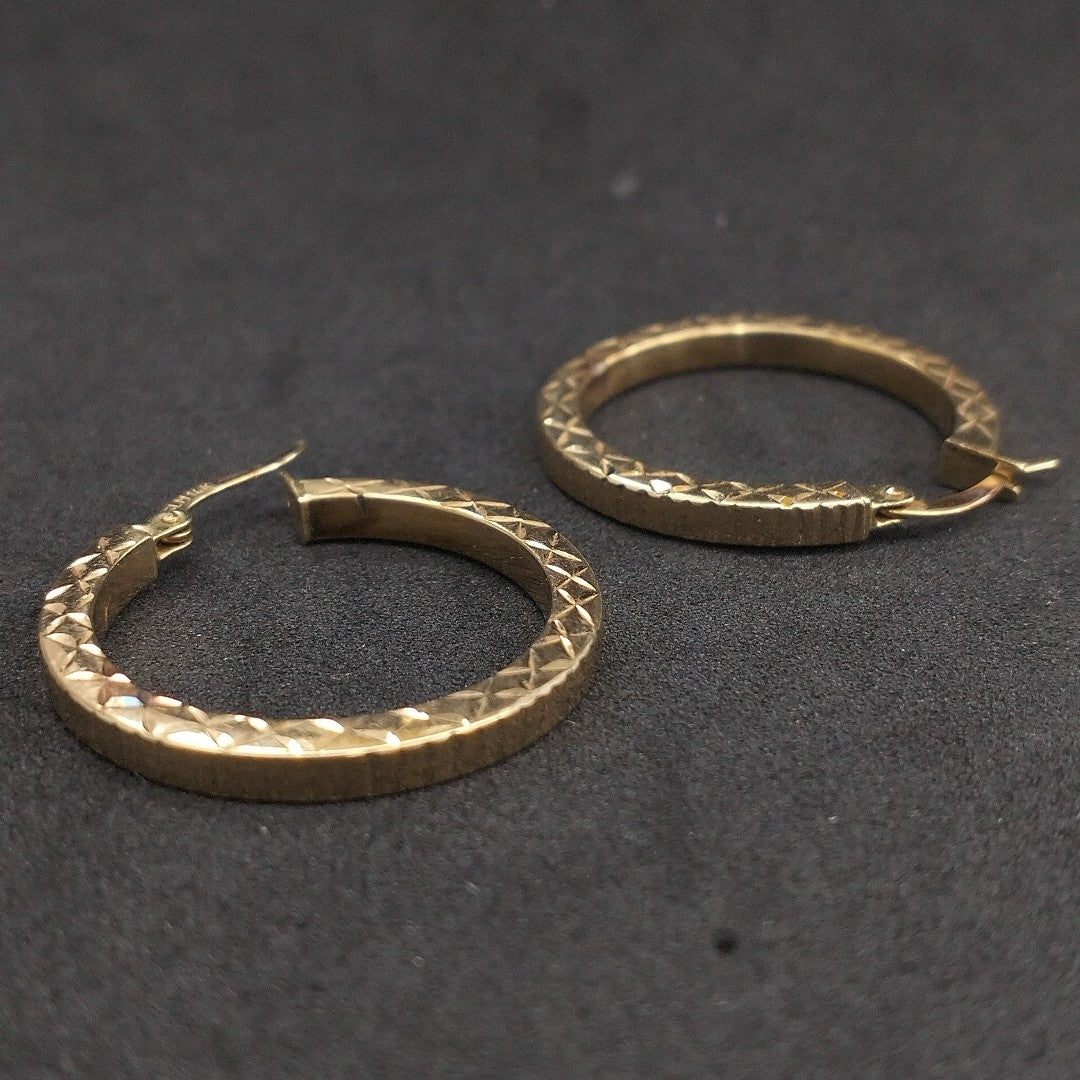 ARRACADAS PAR ORO 14 K 3.1 GRMS (SEMINUEVO)