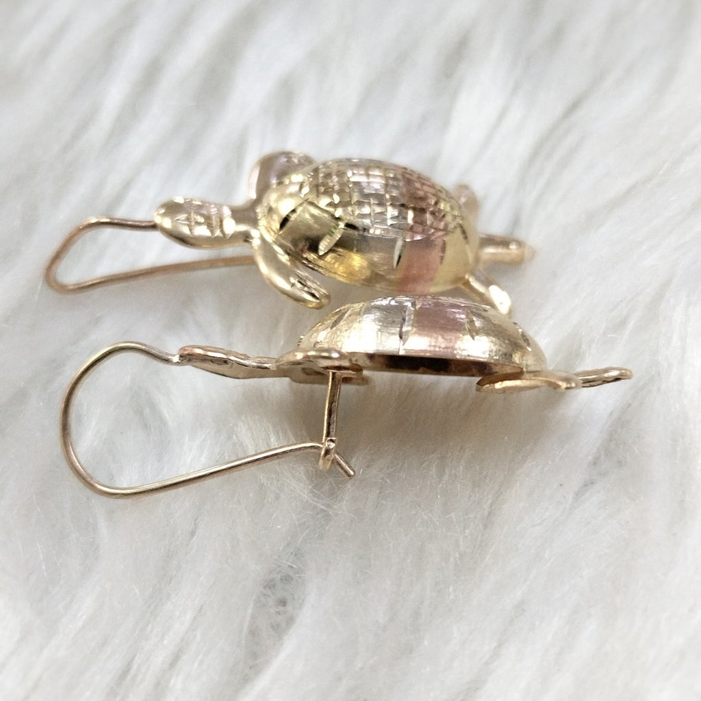 ARETES PAR ORO 10 K 3.2 GRMS (SEMINUEVO)