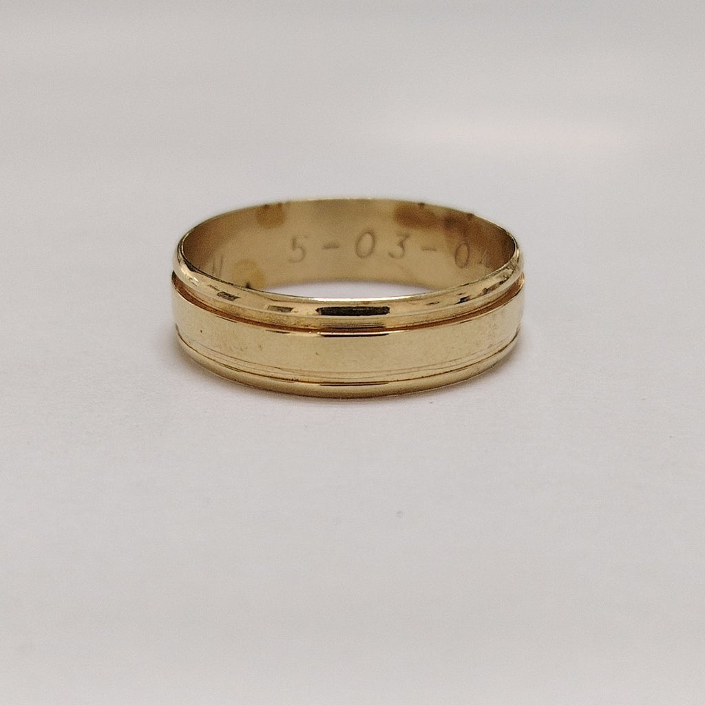 ARGOLLA ORO 14 K 3.8 GRMS (SEMINUEVO)