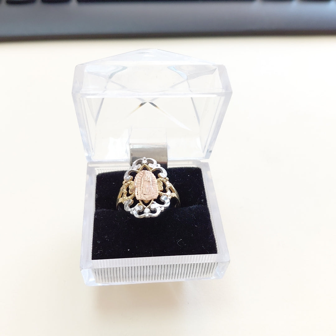 ANILLITO ORO COMBINADO 10 K 2,10 GRMS (SEMINUEVO)