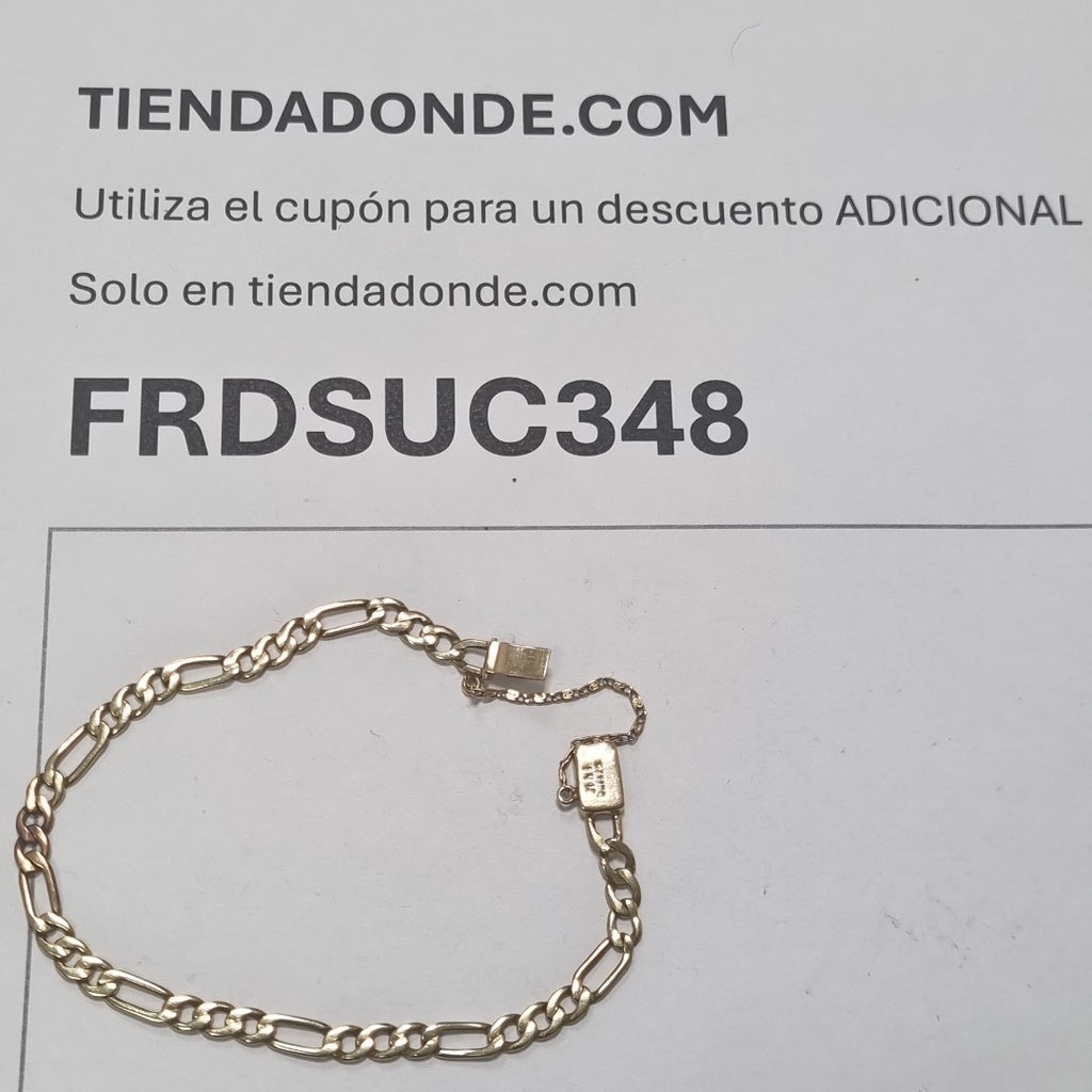 PULSERA ORO 14 K 6,40 GRMS (SEMINUEVO)