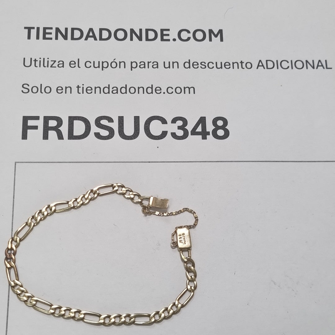 PULSERA ORO 14 K 6,40 GRMS (SEMINUEVO)